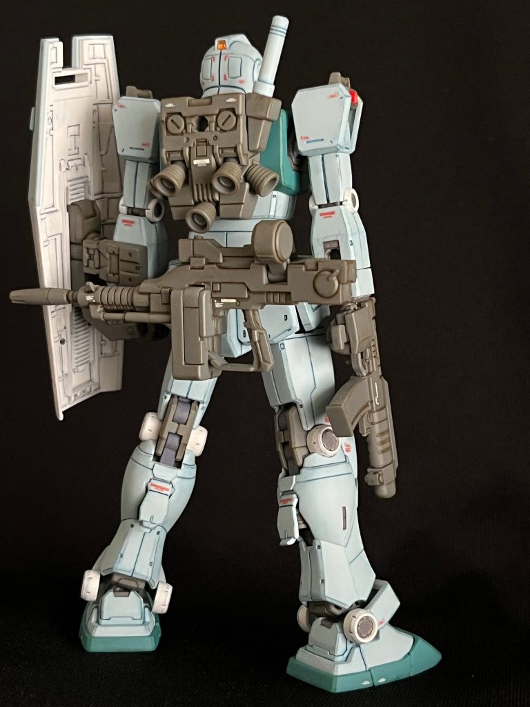 HG ジム スレッガー機–3枚目/制作者：@Akkie0106