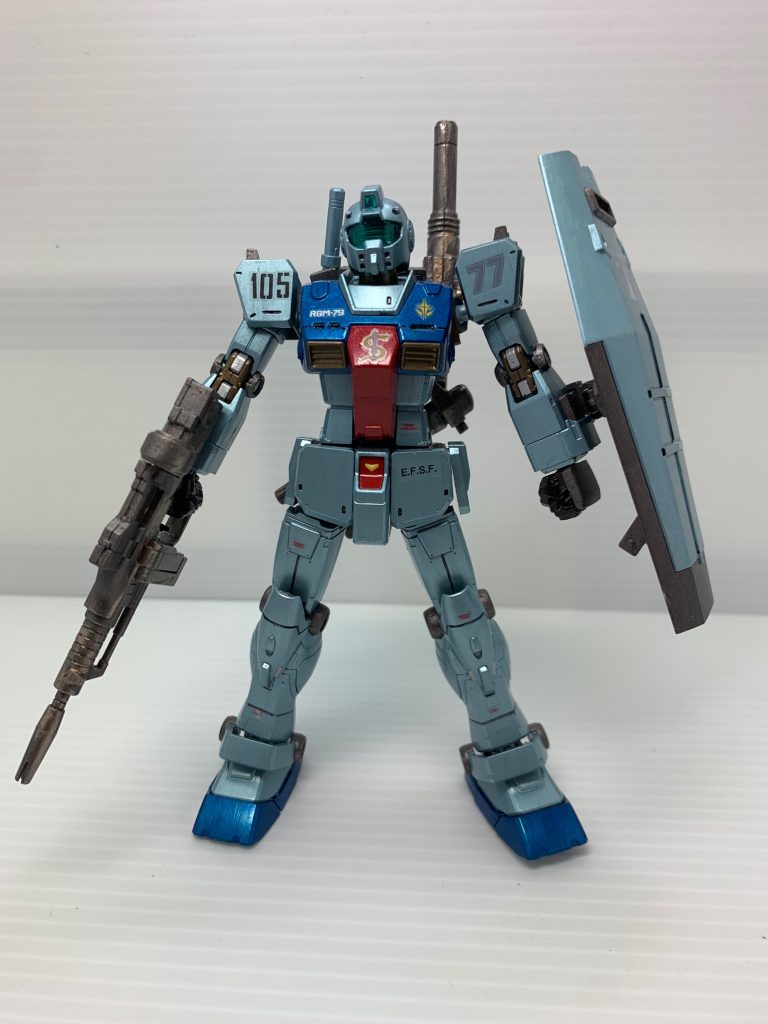 ショルダーキャノン装備機にしました。