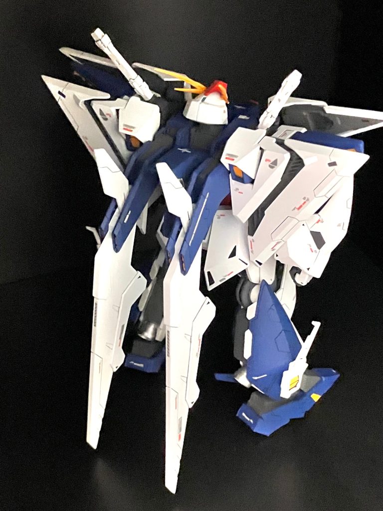 GFFのクスィーガンダムが好きなので少し近づけてみたかったのですが、まだまだですね😅
