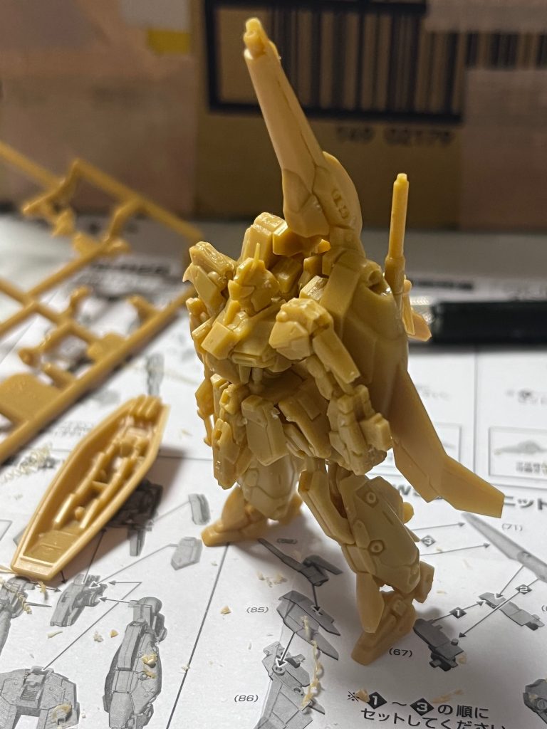 シールドが干渉してなかなかバランスが難しいです。