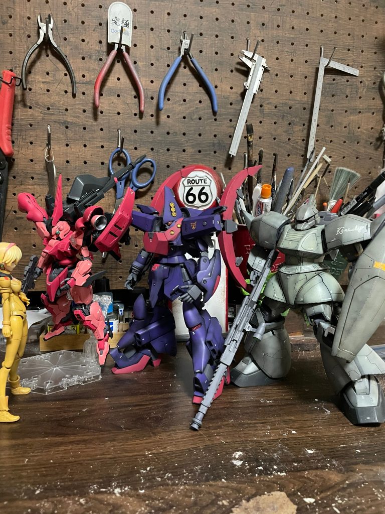 以上です。またVガンダムシリーズ作るかも知れないですし、作らないかもです。スジボリ堂の模型格言で「スクラッチをしている途中で製品化されました」というのがあります。本当にちゃんとしたキットを製品化して欲しいと切に願っております。そういえば、私が以前投稿したゴトラタンのページ…なんかバグってるんですけど？どうなってるんですかね、ガンスタさん！？&nbsp;ではまた！