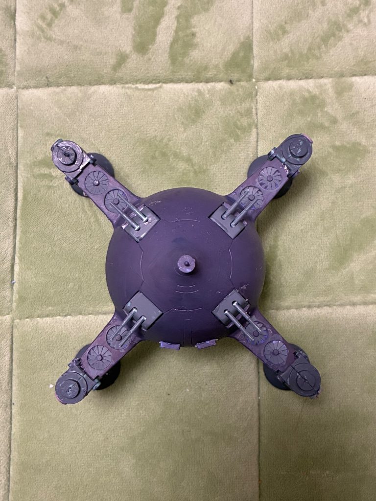 シタデルで塗装。木工用ボンドで作ってます。