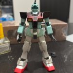 制作記録5下半身は旧HGUCガンダムの部品をそのまま流用しました。胸部分はセンサ[…]