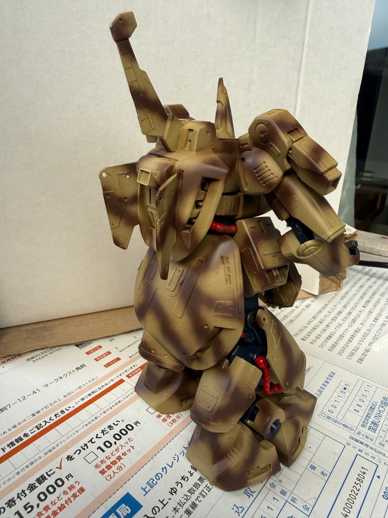 レッドブラウンでお絵描き