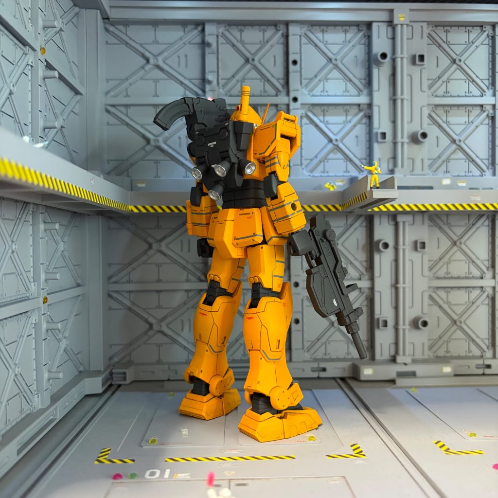 サイド②このマシンガンは局地型ガンダムにマッチしてますね👍