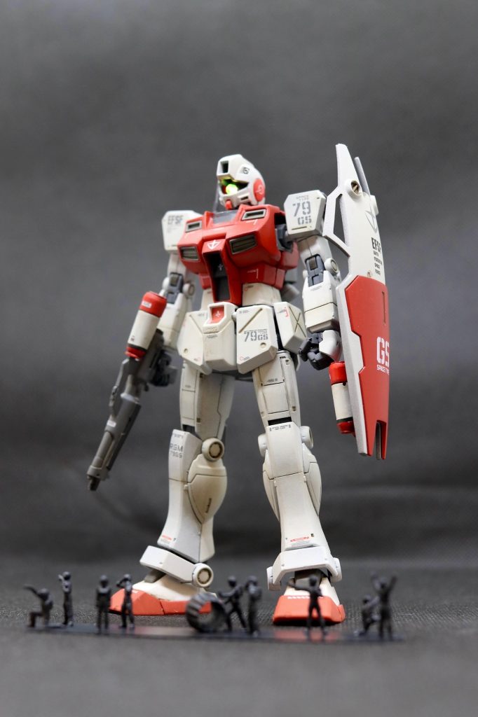 HGUC ジム・コマンド(宇宙仕様)–9枚目/制作者：ごちお