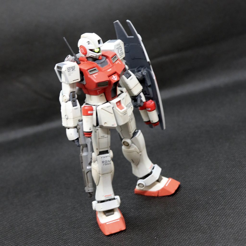 HGUC ジム・コマンド(宇宙仕様)–7枚目/制作者：ごちお