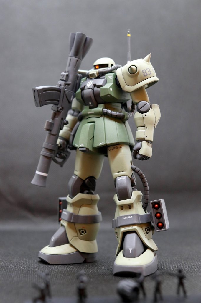 左肩のトゲはコトブキヤのものに交換左肩のアーマーが浮いてるように見えるので、接続軸を下方向に下げました&nbsp;