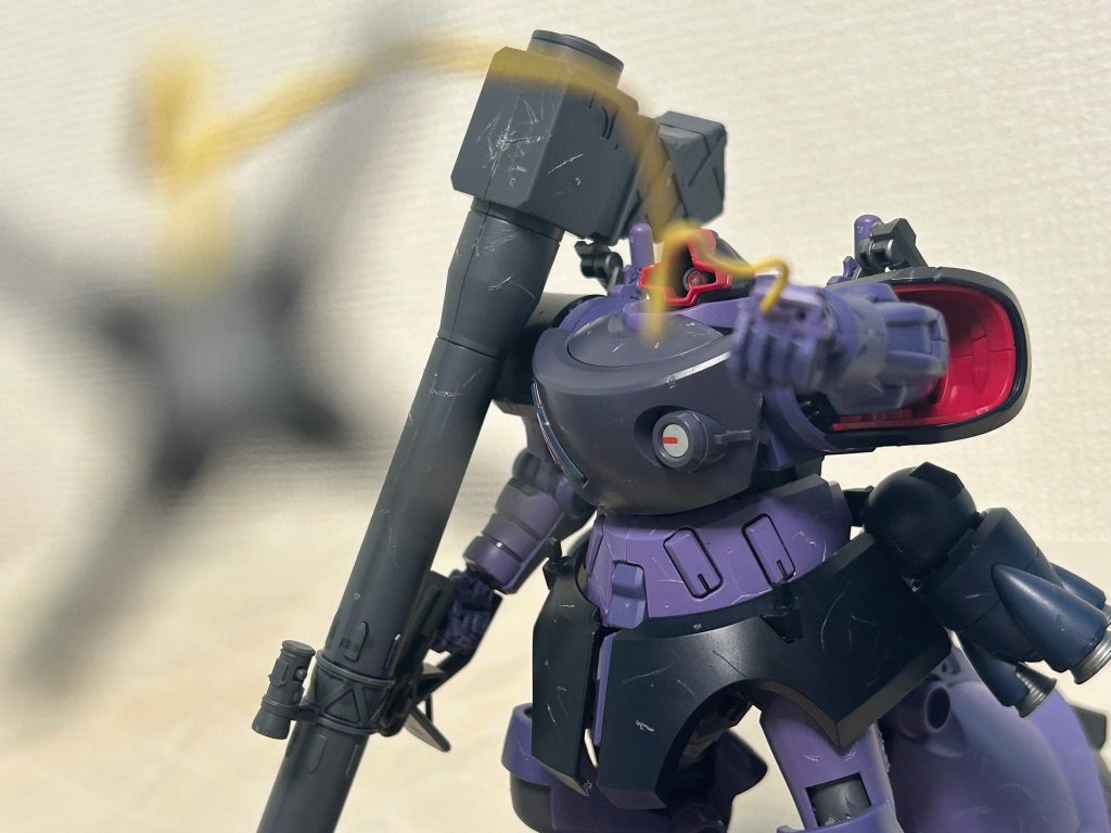 GQドムを戦闘後風に傷加工して見た！–3枚目/制作者：道徳