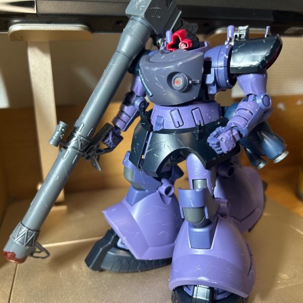 GQドムを戦闘後風に傷加工して見た！