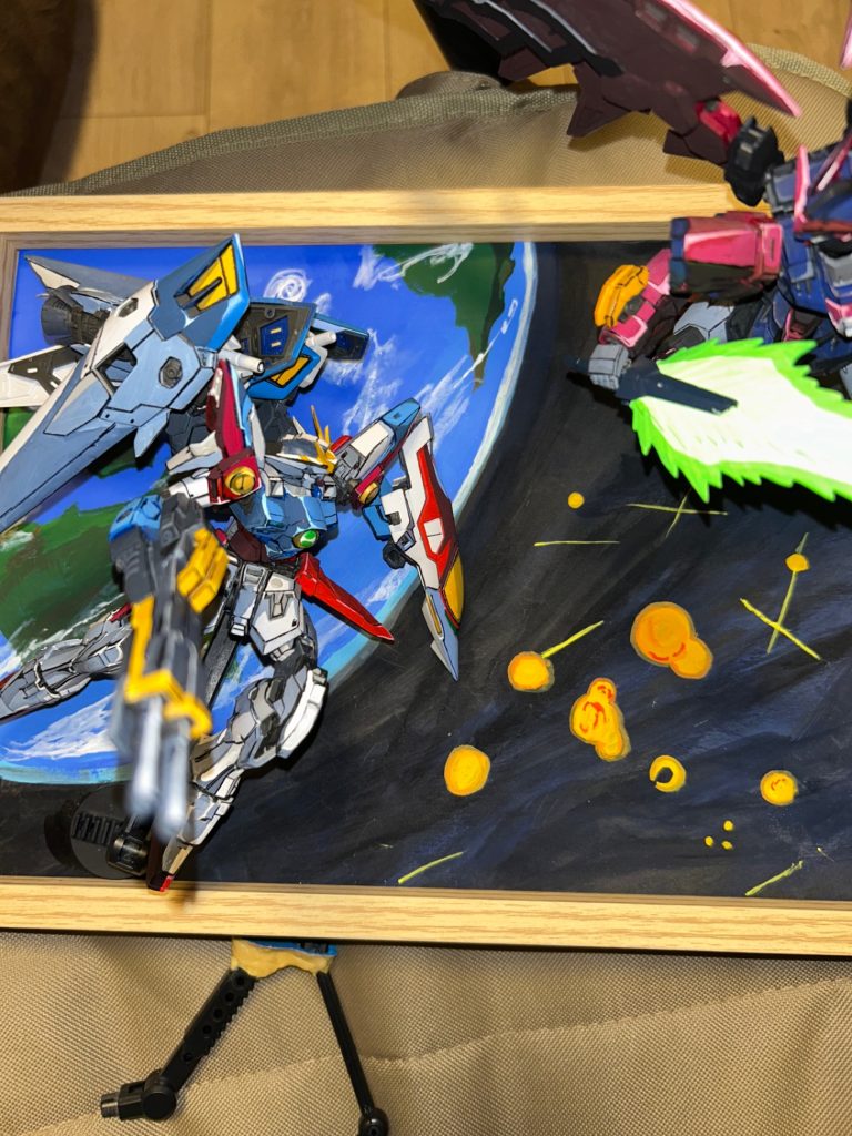 ウィングガンダムイラスト風？　過去作–4枚目/制作者：トチプラ