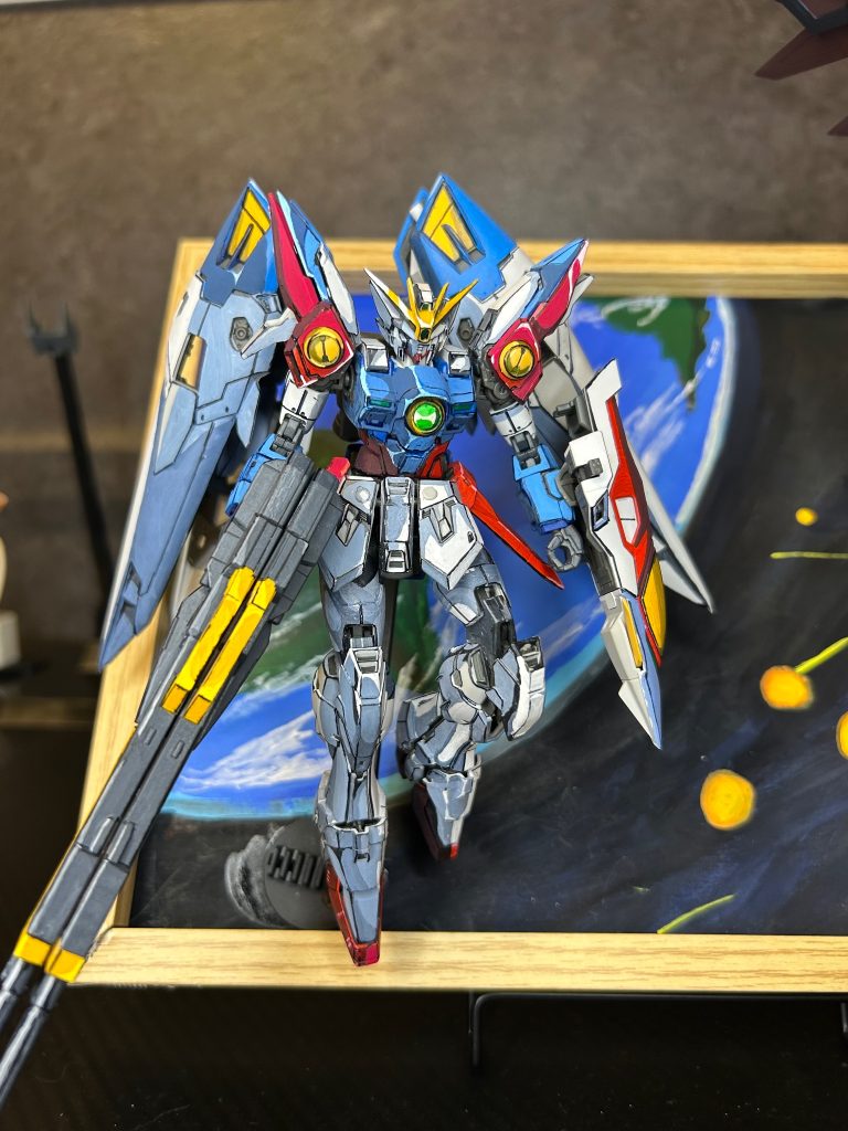 ウィングガンダムイラスト風？　過去作–3枚目/制作者：トチプラ