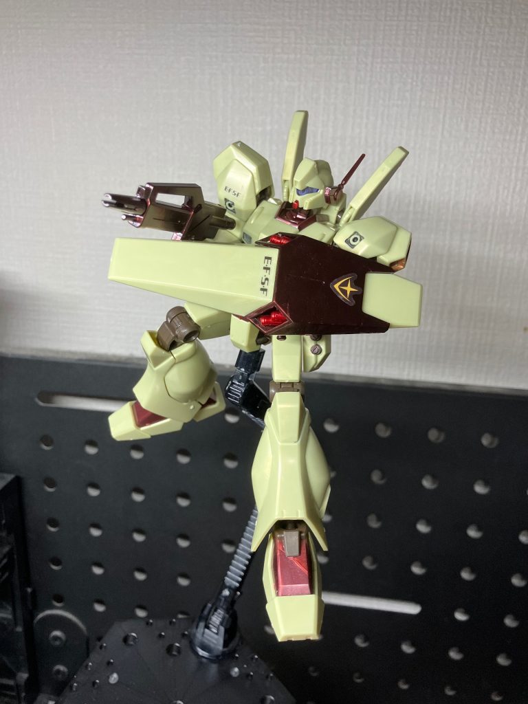 HGジェガン(ｱｸｼｽﾞｼｮｯｸｲﾒｰｼﾞｶﾗｰ)&HGお台場ﾕﾆｺｰﾝ(特別装飾)–4枚目/制作者：νうさみみ