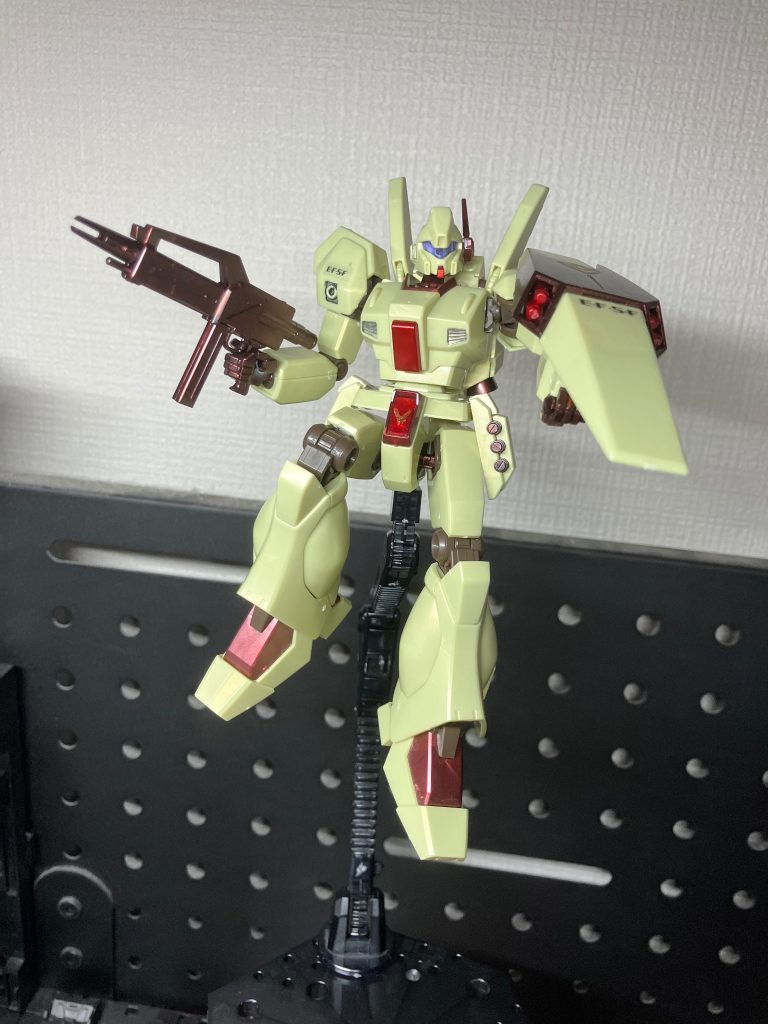 HGジェガン(ｱｸｼｽﾞｼｮｯｸｲﾒｰｼﾞｶﾗｰ)&HGお台場ﾕﾆｺｰﾝ(特別装飾)–5枚目/制作者：νうさみみ