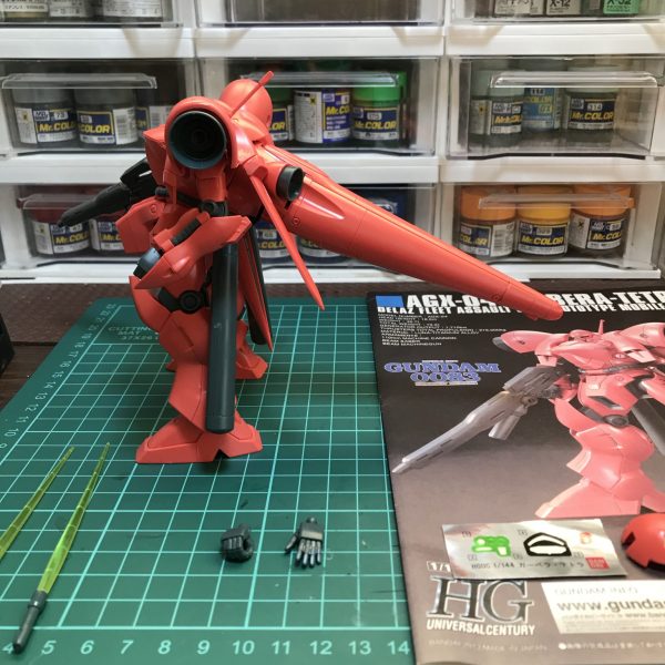 ２年前に素組み品入手してたやつ作ります。（3枚目）