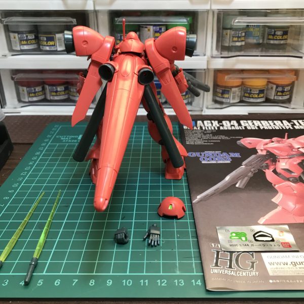 ２年前に素組み品入手してたやつ作ります。（4枚目）