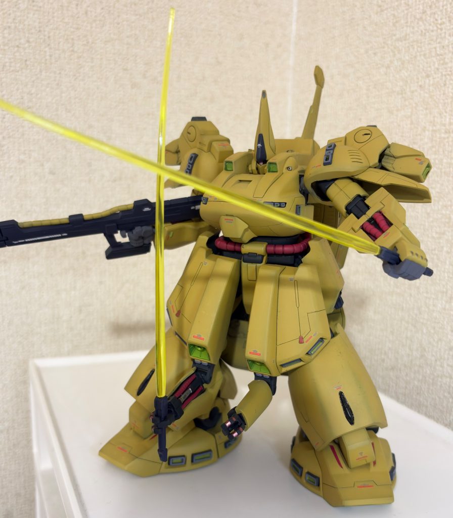 基本の工作(スジ彫りとか後ハメ加工)は2年前に終わらせてたみたいなので、表面処理と塗装、デカール貼りで仕上げました。