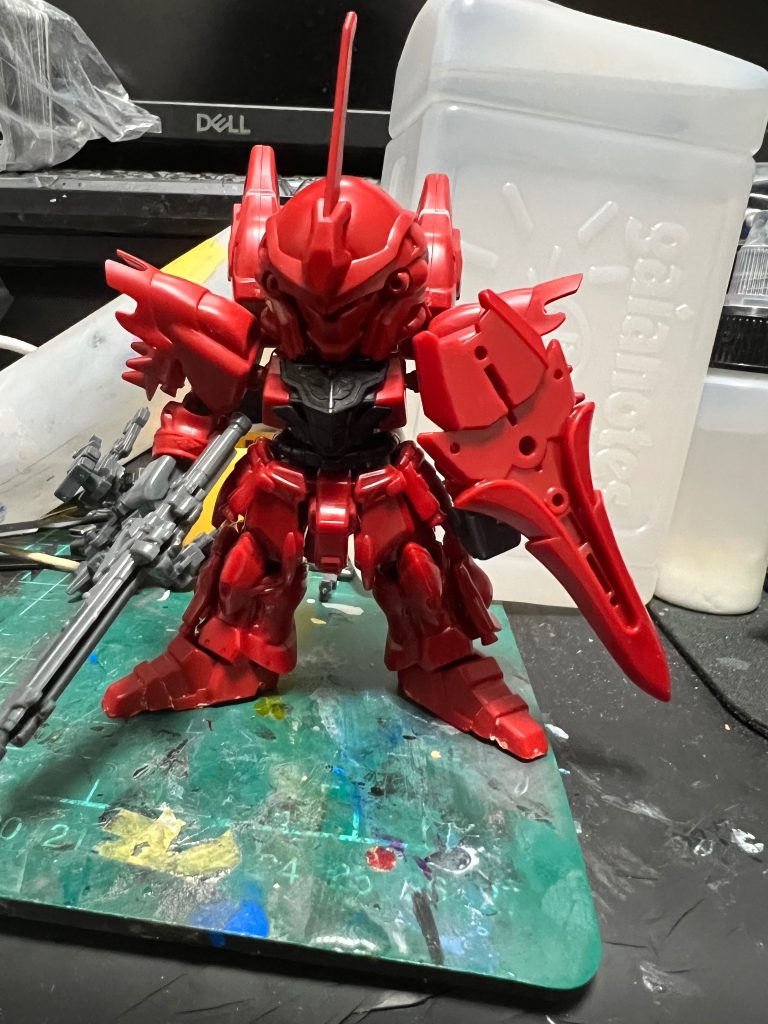 SDシナンジュ(メッキ塗装仕様)–2枚目/制作者：ガシャポン魂