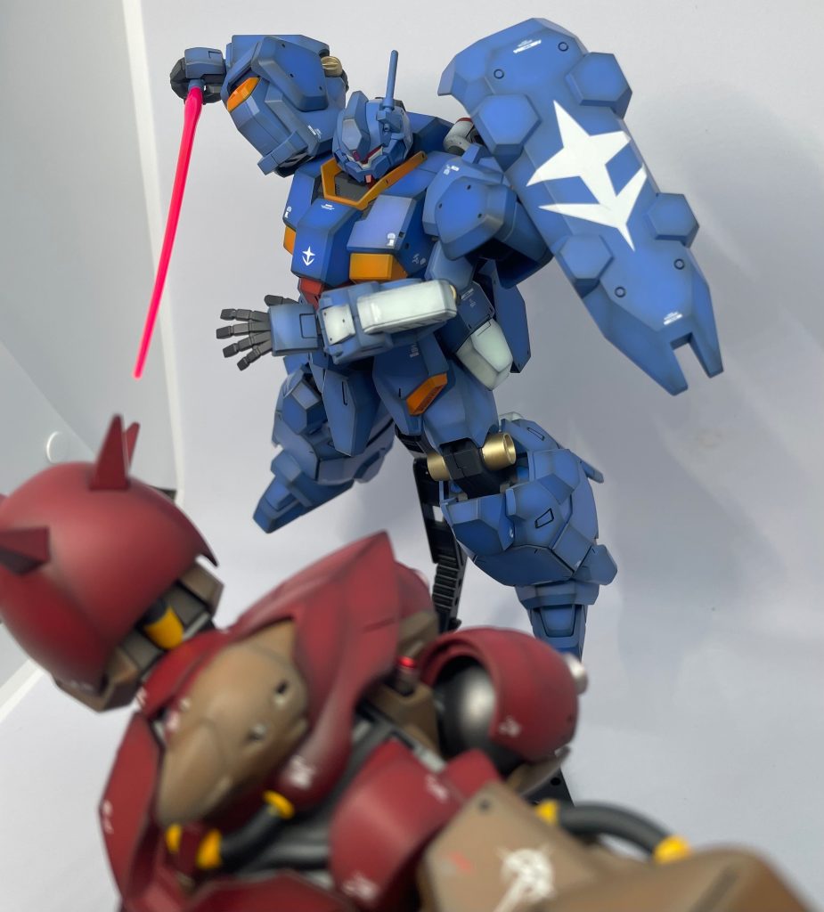 HG 1/144 メッサーF01型 & HG 1/144 グスタフ･カール００型–6枚目/制作者：もこやま