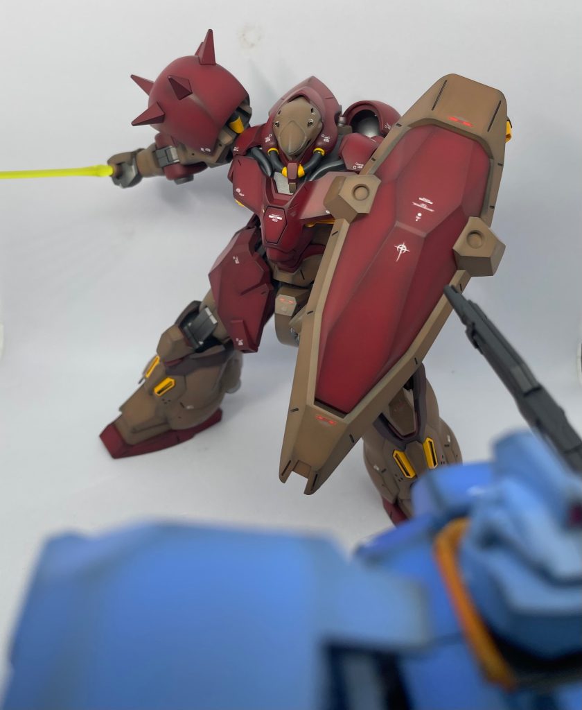 HG 1/144 メッサーF01型 & HG 1/144 グスタフ･カール００型–2枚目/制作者：もこやま