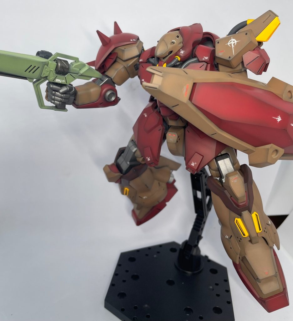 HG 1/144 メッサーF01型 & HG 1/144 グスタフ･カール００型–7枚目/制作者：もこやま