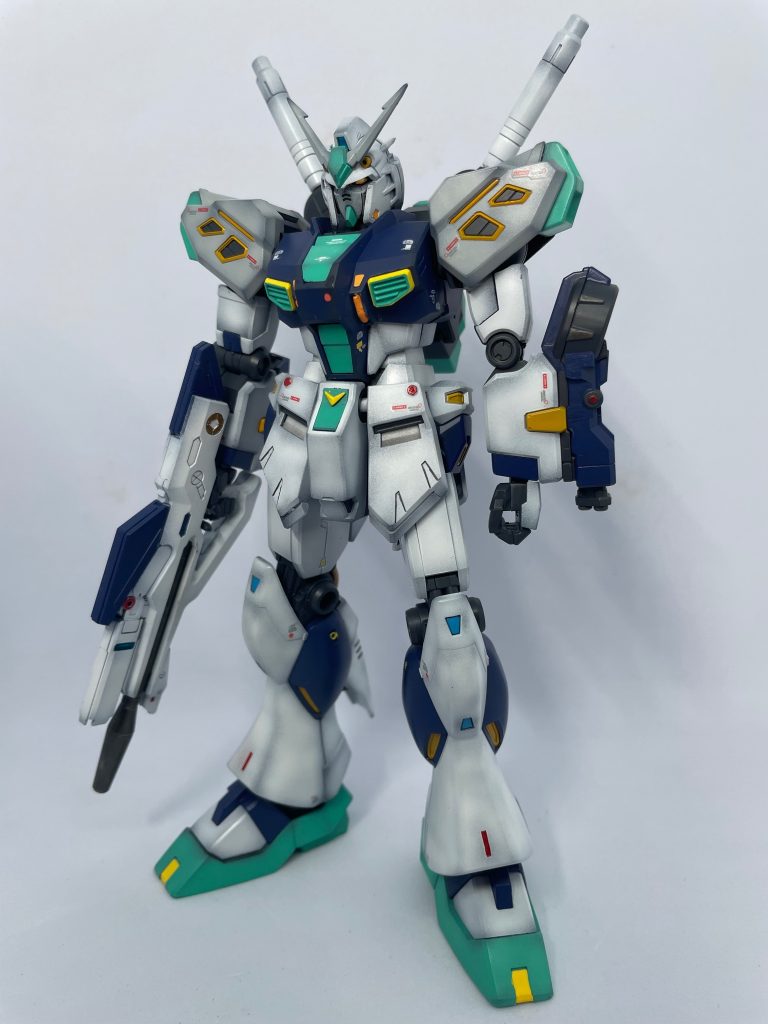 HG 1/144 アリュゼウス(量産型νガンダム編)–2枚目/制作者：もこやま