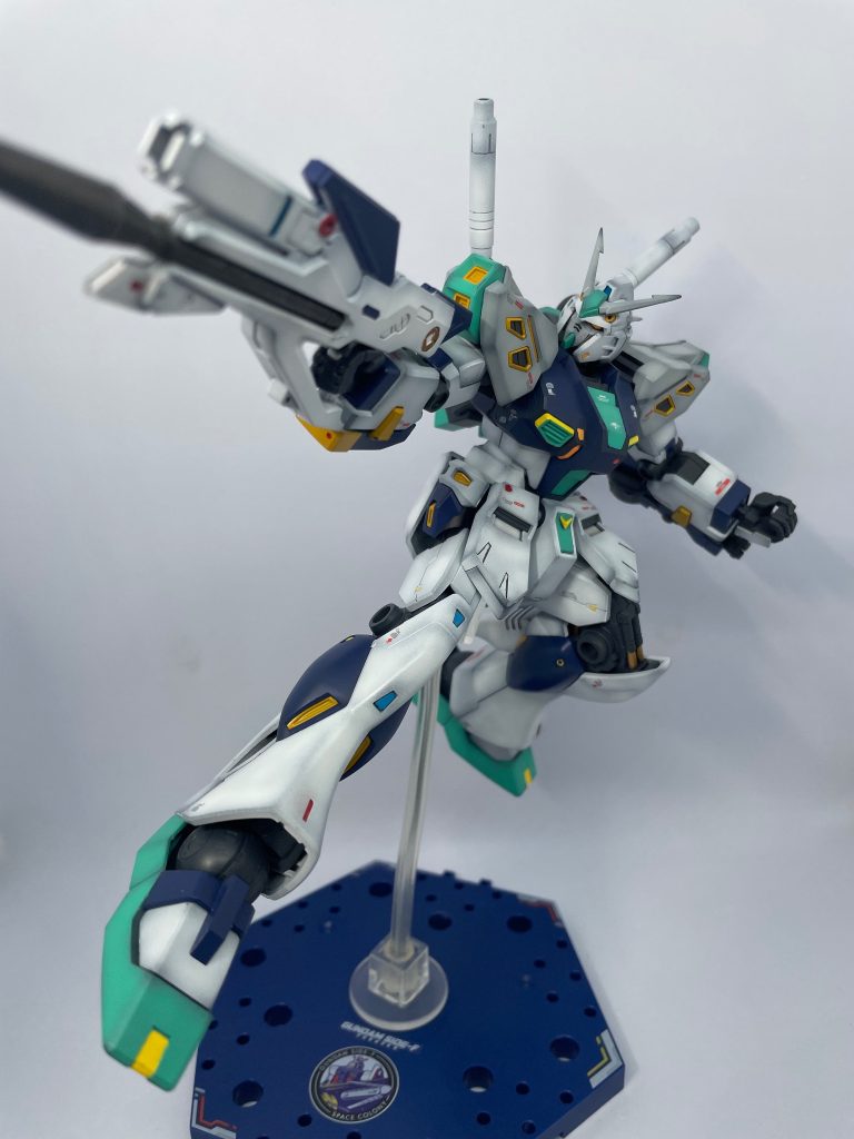 HG 1/144 アリュゼウス(量産型νガンダム編)–4枚目/制作者：もこやま