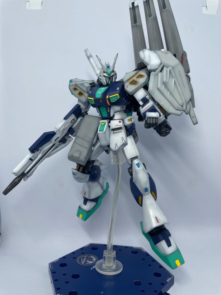 HG 1/144 アリュゼウス(量産型νガンダム編)–2枚目/制作者：もこやま