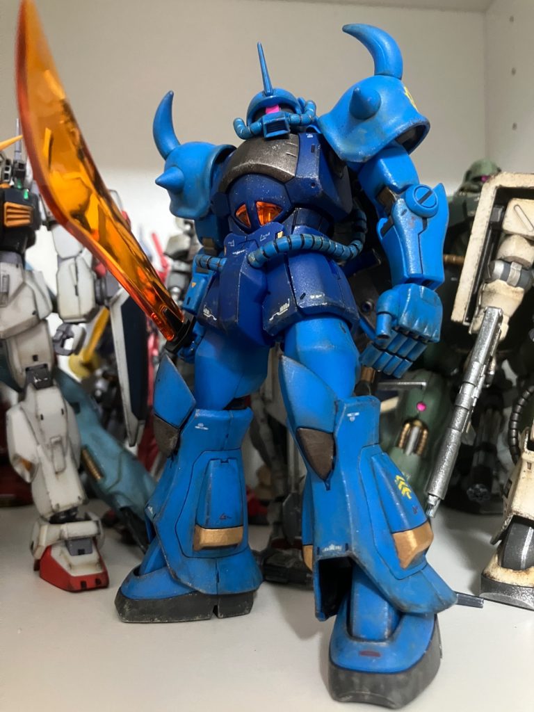 HGUC 1/144 グフ–8枚目/制作者：かるすも