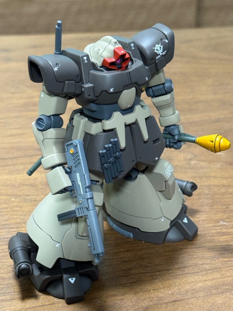 マニュピレーターの人差し指が可動するのにビックリ！！！