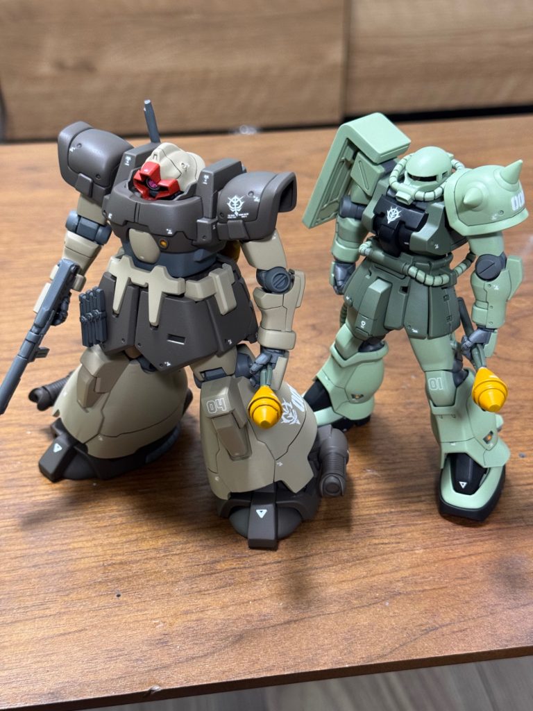 ザクⅡF2型に持たせたかった😆