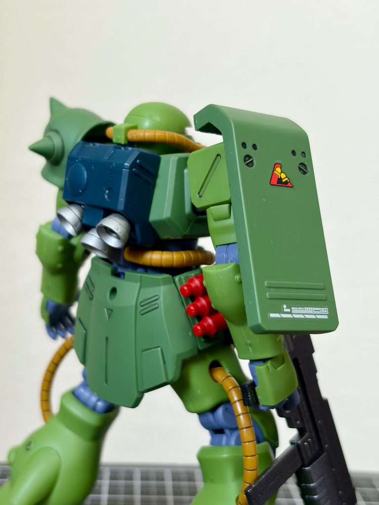 昔のスパロボって味方部隊名が「ロンドベル」だったので、シールドにはロンドベルのデカールを貼っております。&nbsp;
