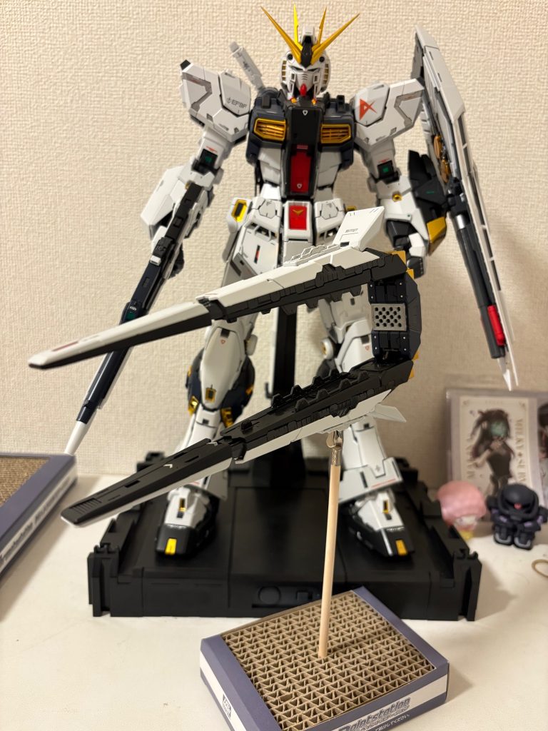 ディスプレイベースを使って攻撃形態でのディスプレイもできます。（ディスプレイベース余ってませんでした。）