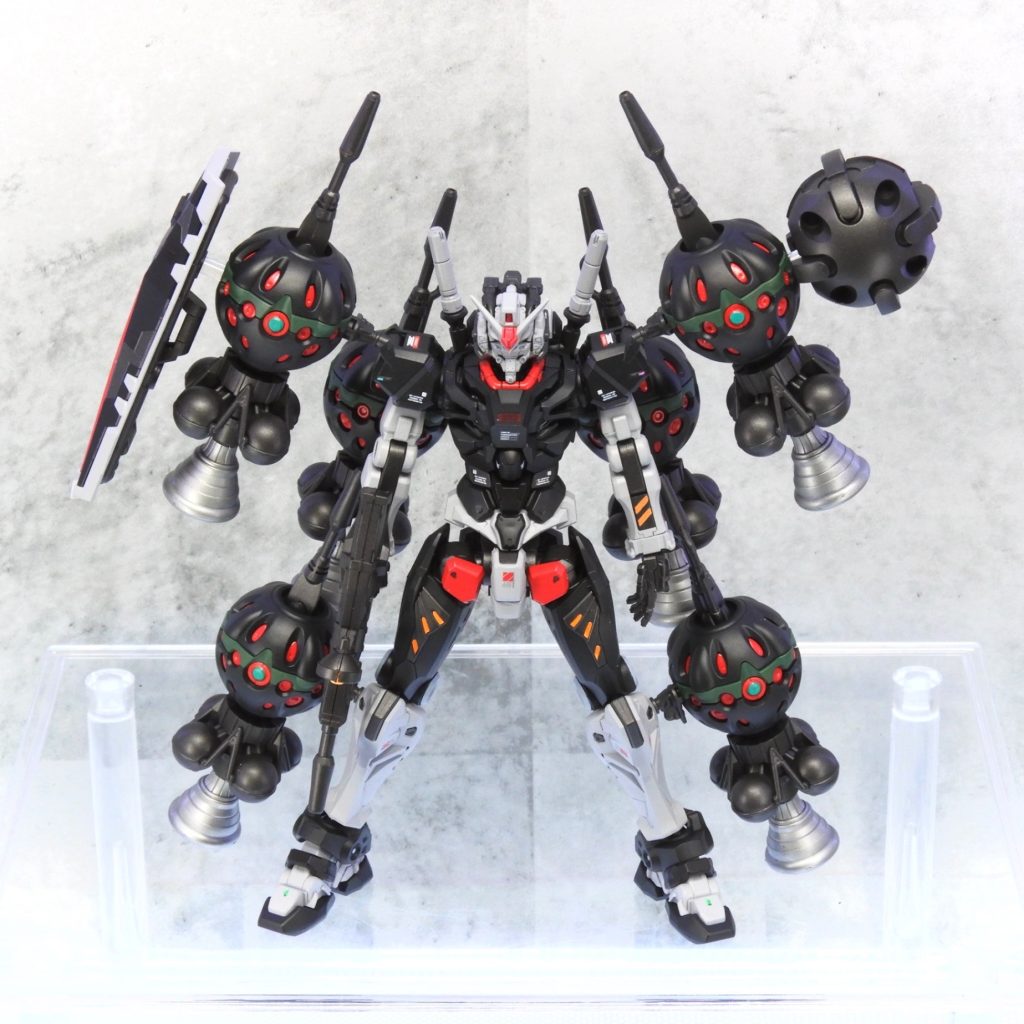 HG 赤いガンダム–2枚目/制作者：ARIKA_plamozombie
