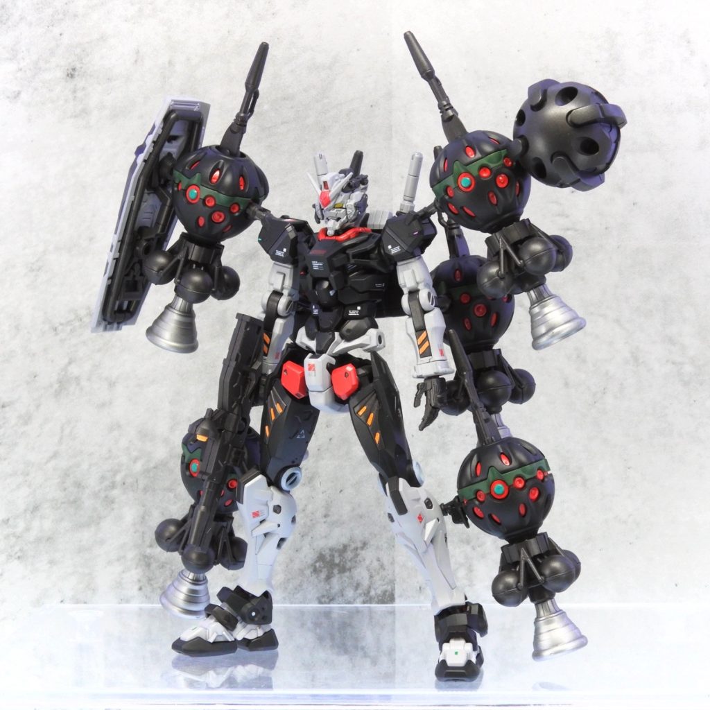HG 赤いガンダム–4枚目/制作者：ARIKA_plamozombie