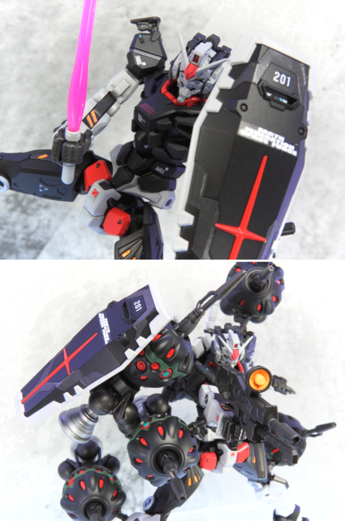 HG 赤いガンダム–9枚目/制作者：ARIKA_plamozombie