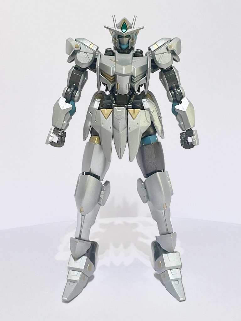 型式番号：XGF-GW-01全高：18m本体重量：33.4t動力：エイハブ・リアクター×2特殊システム：聖陽機関