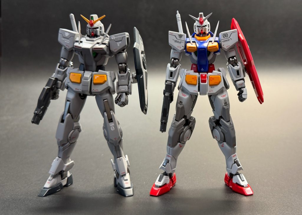 Oガンダム 初期型と後期型–3枚目/制作者：studyING