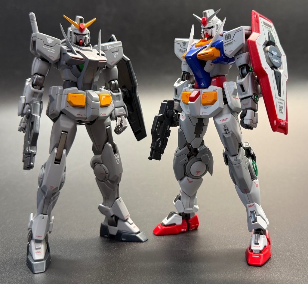 Oガンダム 初期型と後期型