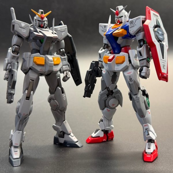 Oガンダム 初期型と後期型