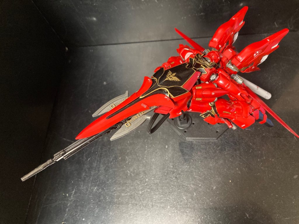 シナンジュファイターとはいえ、たいした可変機構じゃないですよw