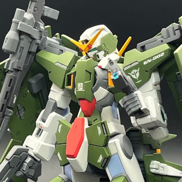 HGガンダムデュナメス、改造全塗装。