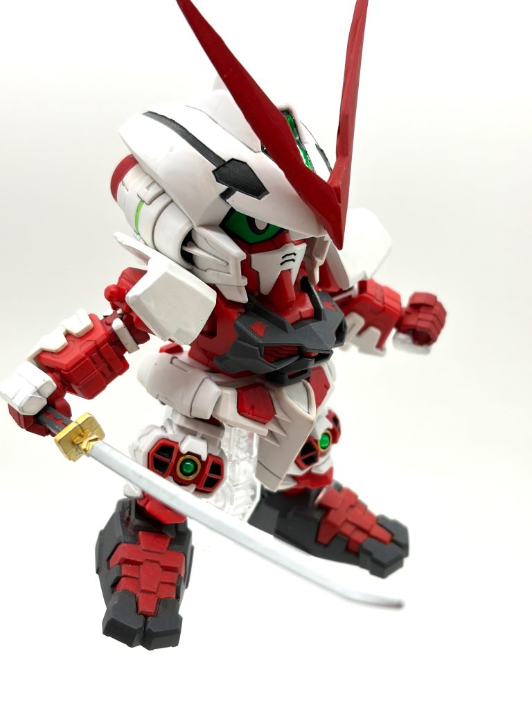 アストレイはシンプルな状態も最高に格好良いです😆パワードレッドもパワーローダーもドラゴンもドラゴニクスもタクティカルアームも大好きですがw