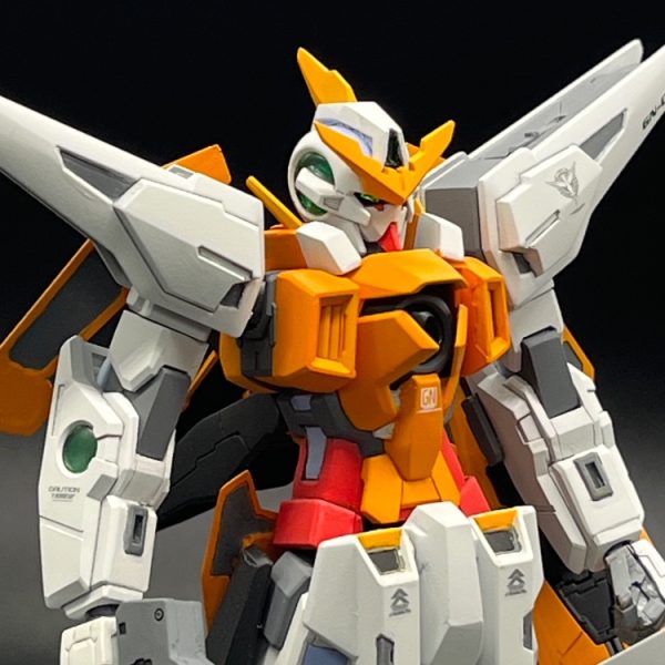 HGガンダムキュリオス、改修全塗装。