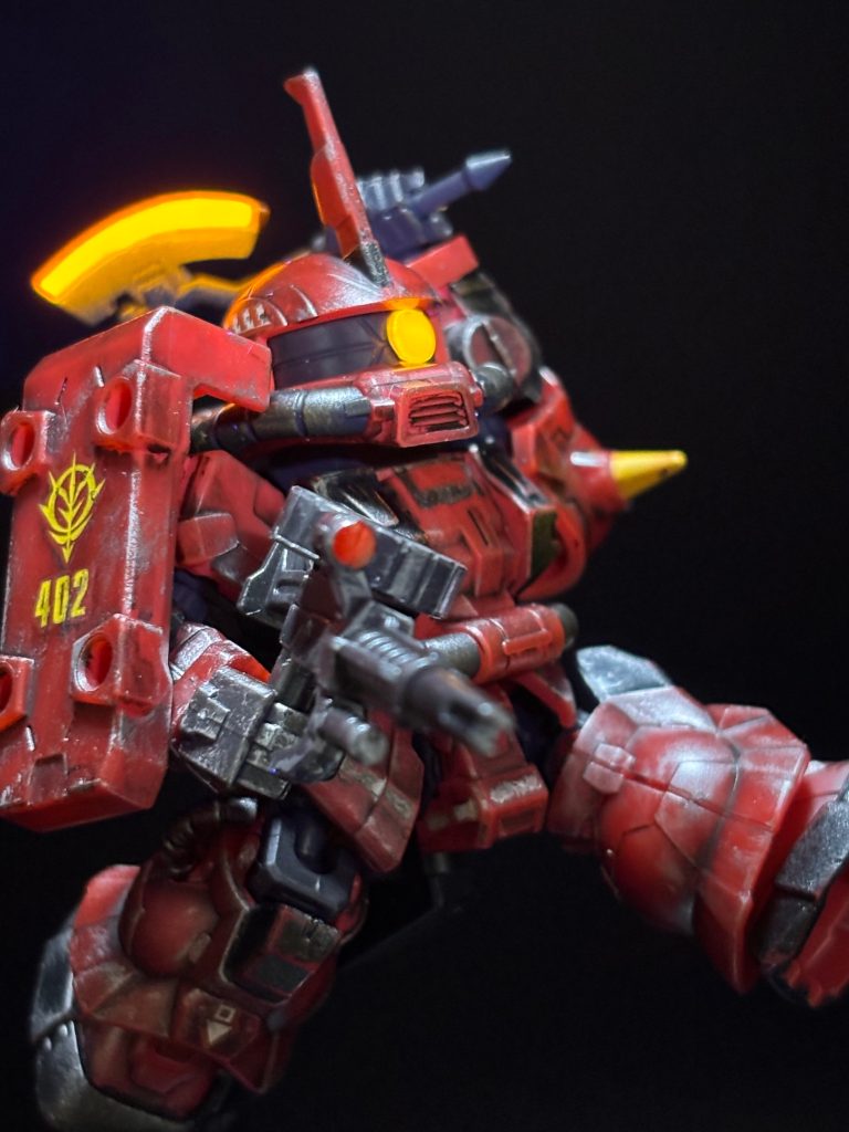 よく動く✨飛び出して行け〜宇宙の彼方〜♪いや、作品違いますよっ(zaku-kao10)⁉️
