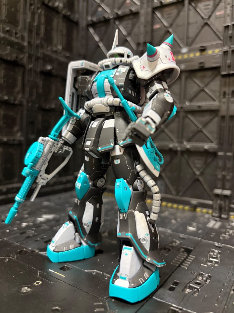 今回もスミ入れとつや消しの簡単仕上げです。