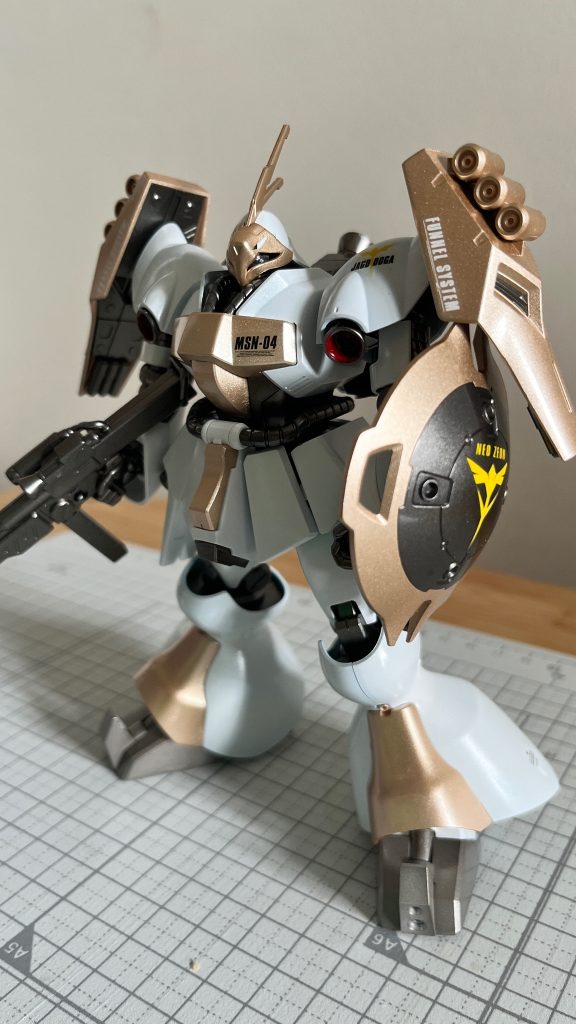 ヤクト・ドーガ（ギュネイ・ガス機）パール塗装–5枚目/制作者：ちー