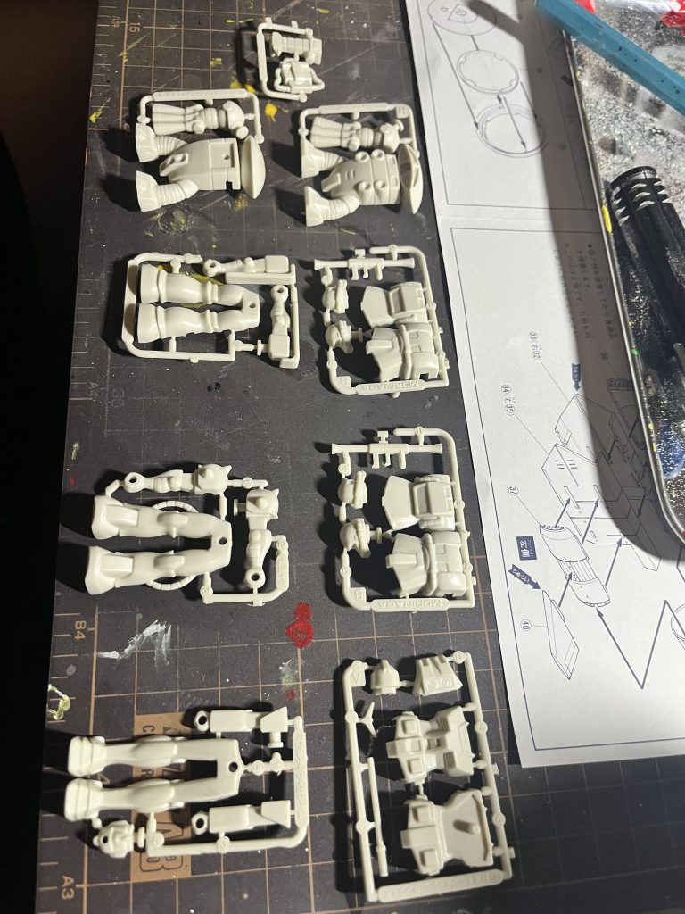 作品名：ガンダムチョコスナックのキットを発見w<p>たぶん復刻かと思うけど、何十年か前に買っといたヤツが半端にしていたキットの箱から出てきたw 近いうちに作ろうかな…</p>
