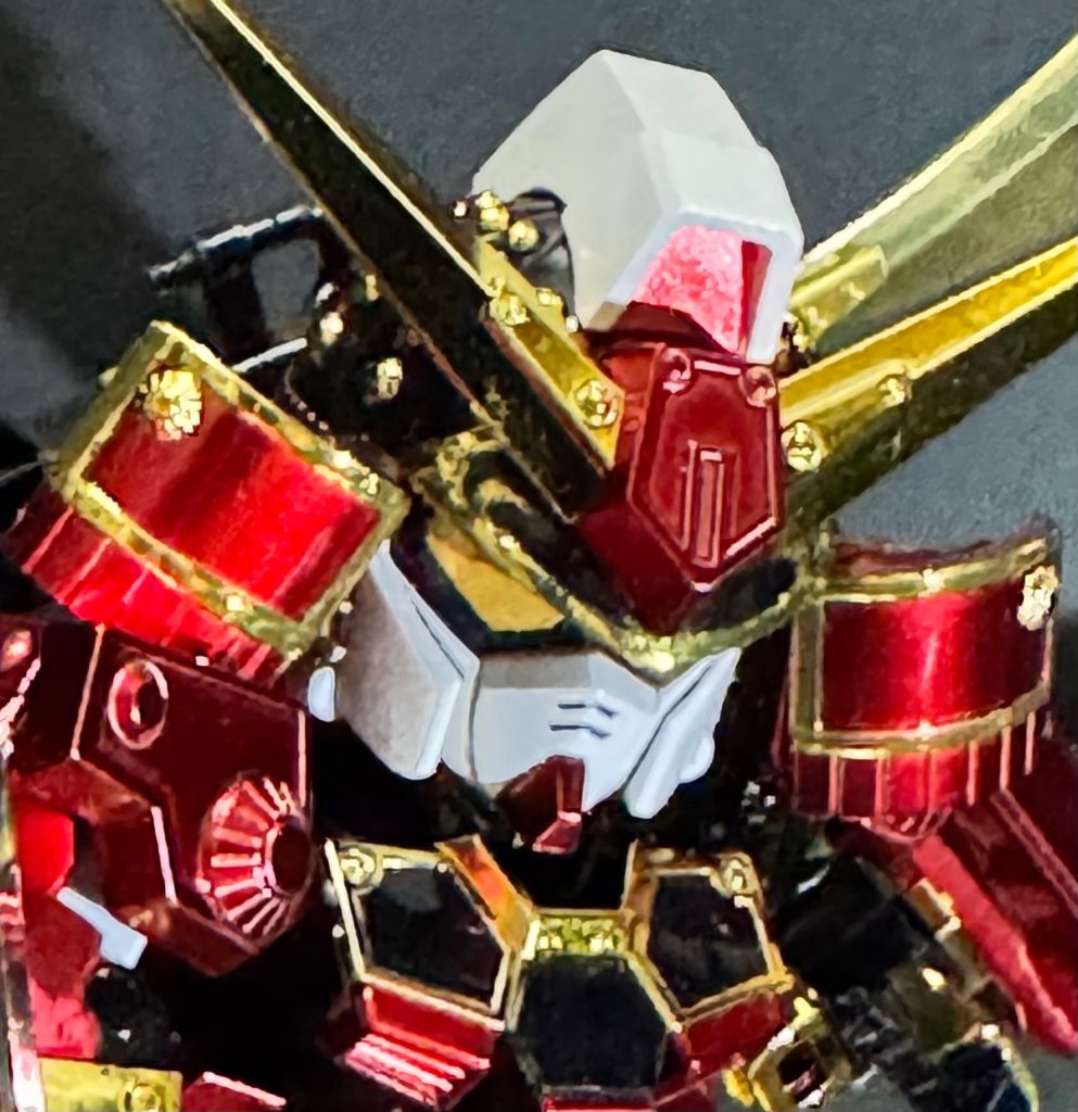 SD武者頑駄無　フィニッシュシート仕上げ
