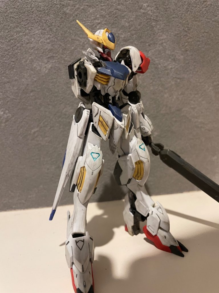 アダプトの新フレームを手にしたバルバトスルプス君です